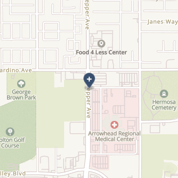 Arrowhead Regional Medical Center on map