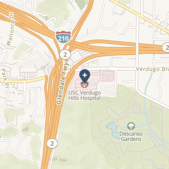 Usc Verdugo Hills Hospital on map