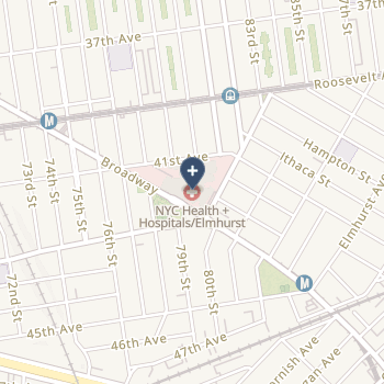 Elmhurst Hospital Center on map