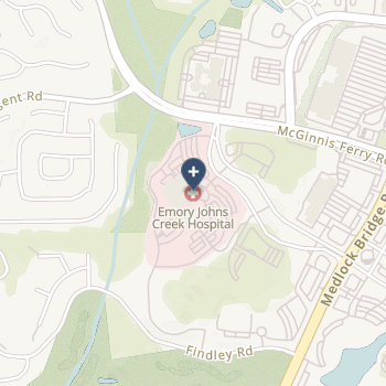 Emory Johns Creek Hospital on map