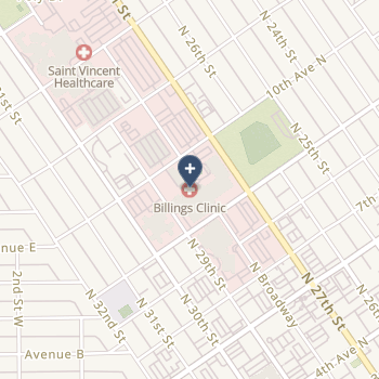 Billings Clinic Hospital on map