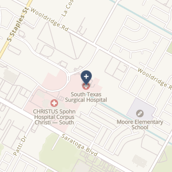 South Texas Surgical Hospital on map