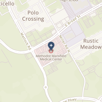 Methodist Mansfield Medical Center on map