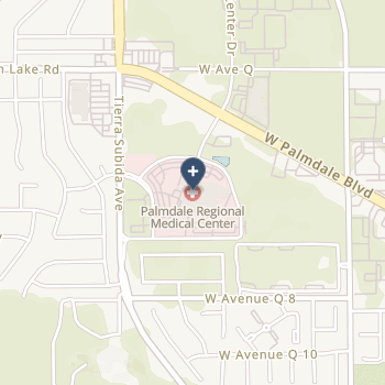 Palmdale Regional Medical Center on map