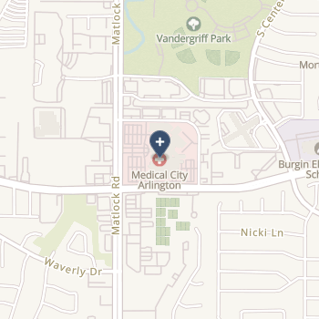 Medical City Arlington on map