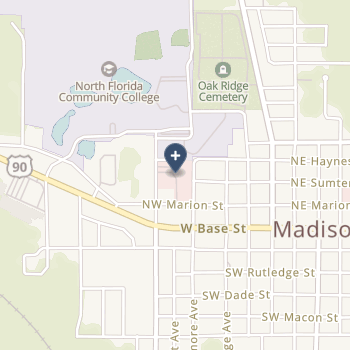 Madison County Memorial Hospital on map