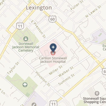 Carilion Stonewall Jackson Hospital on map