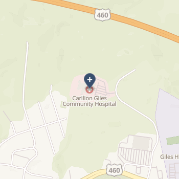 Carilion Giles Community Hospital on map