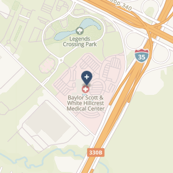 Baylor Scott & White Medical Center Hillcrest on map