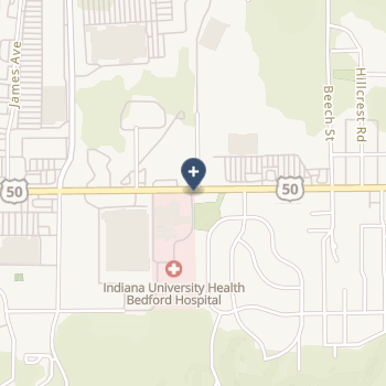Indiana University Health Bedford Hospital on map