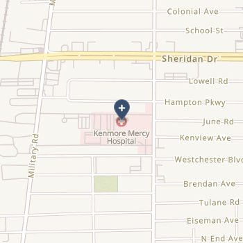 Kenmore Mercy Hospital on map