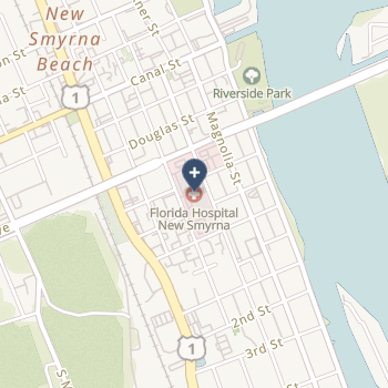 Florida Hospital New Smyrna on map
