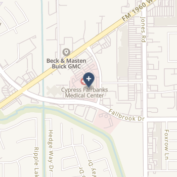 Cypress Fairbanks Medical Center on map
