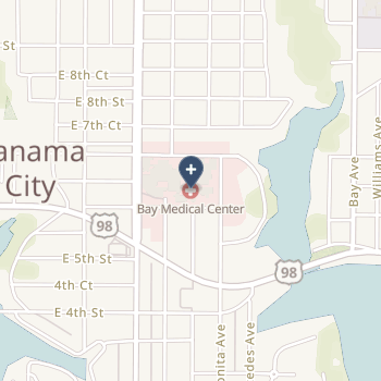Bay Medical Center Sacred Heart Health System on map