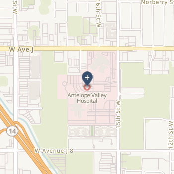 Antelope Valley Hospital on map