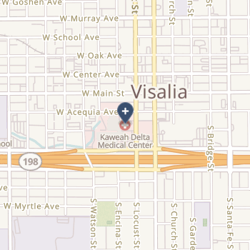 Kaweah Delta Medical Center on map