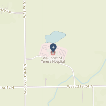 Via Christi Hospital Wichita St Teresa, Inc on map