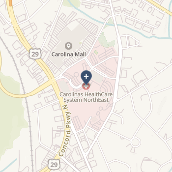 Carolinas Healthcare System Northeast on map