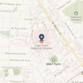 High Point Regional Hospital on map