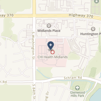 Chi Health Midlands on map