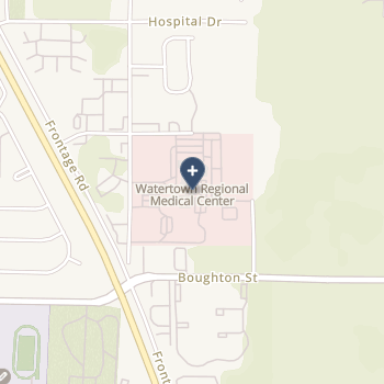 Watertown Regional Medical Center on map