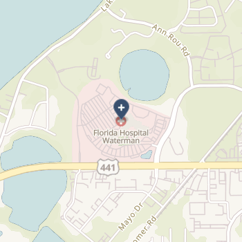 Florida Hospital Waterman on map