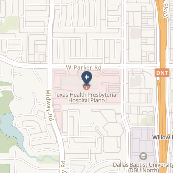 Texas Health Presbyterian Hospital Plano on map