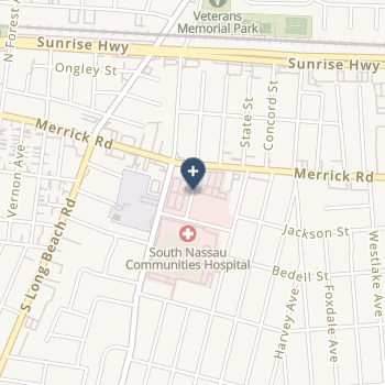 South Nassau Communities Hospital on map