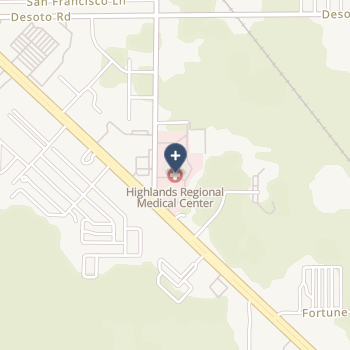 Highlands Regional Medical Center on map