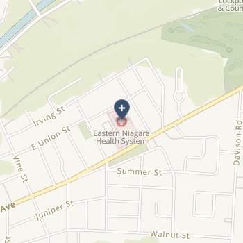 Eastern Niagara Hospital on map