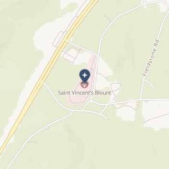 St Vincents Blount on map
