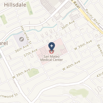San Mateo Medical Center on map