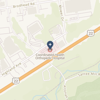 Coordinated Health Orthopedic Hospital on map