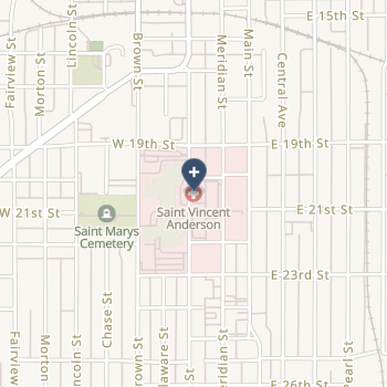St Vincent Anderson Regional Hospital Inc on map