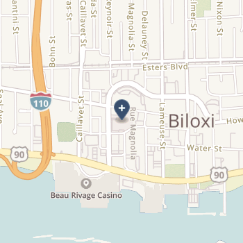 Merit Health Biloxi on map