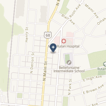 Mary Rutan Hospital on map