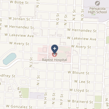 Baptist Hospital on map