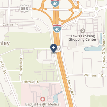 Baptist Health Medical Center-Conway on map