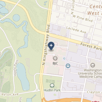 St Louis Childrens Hospital on map