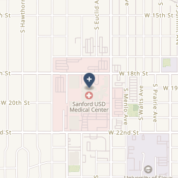 Sanford Usd Medical Center on map