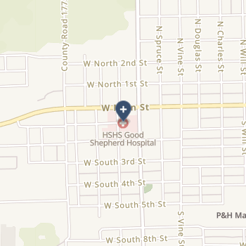 Hshs Good Shepherd Hospital Inc on map