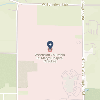 Ascension Columbia St Mary's Hospital Ozaukee on map