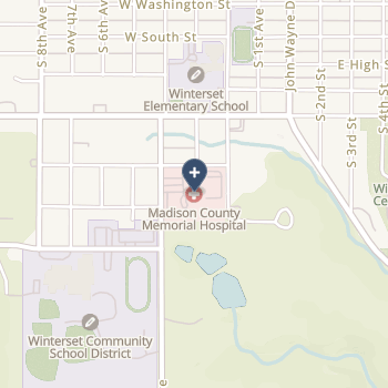 Madison County Memorial Hospital on map