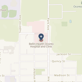 Bellin Health Oconto Hospital on map