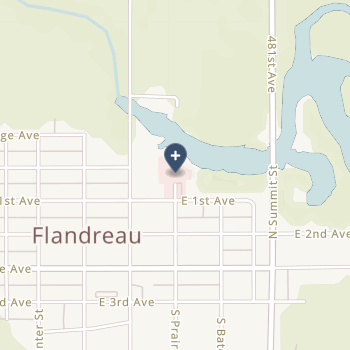 Avera Flandreau Hospital - Cah on map