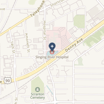 Singing River Hospital on map