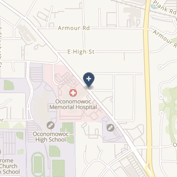 Oconomowoc Memorial Hospital on map