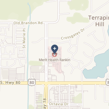 Merit Health Rankin on map