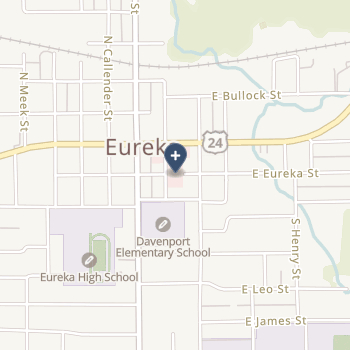 Advocate Eureka Hospital on map