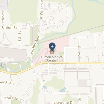 Aurora Medical Ctr Washington County on map